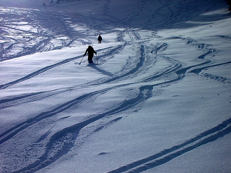#4 Descente : Comme au cinéma avec un éclairage divin !!! Descente : Comme au cinéma avec un éclairage divin !!!