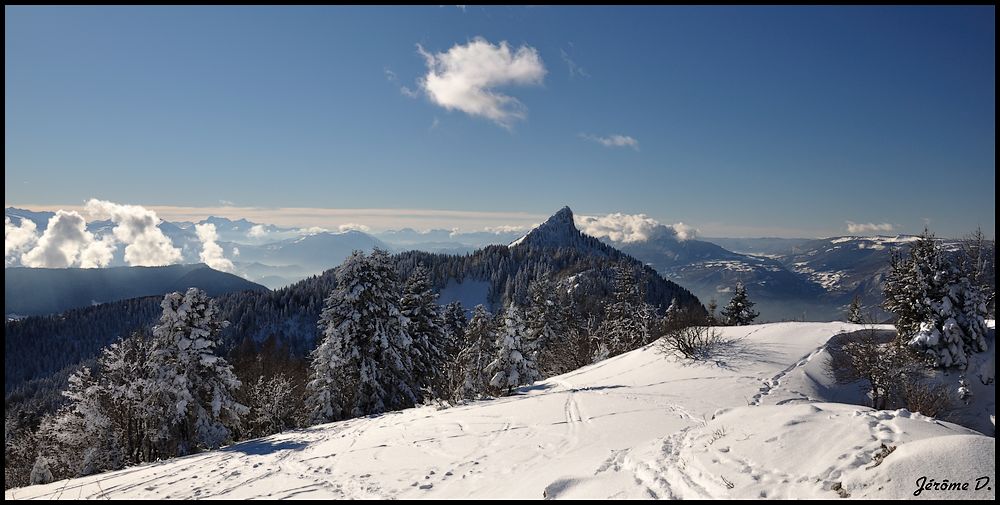 Pinéa : depuis la crète du Mt Fromage