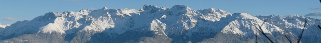 Panorama : Belledonne, conditions hivernales