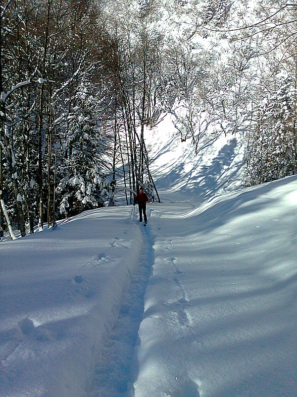 #1 Fab dans la montée au col des hurtières. Fab dans la montée au col des hurtières.