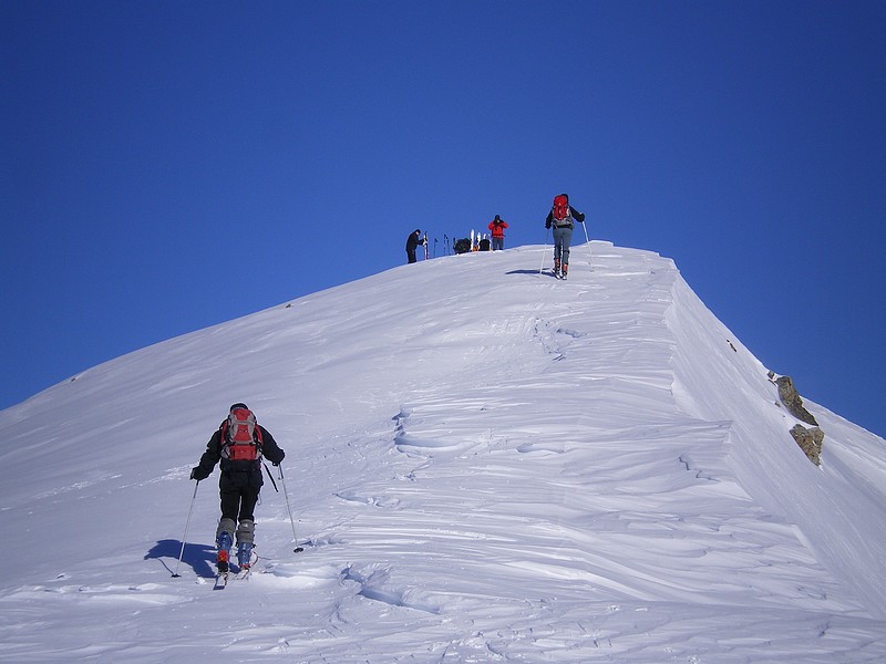 #8 Archas : Sommet où l Archas : Sommet où l'on passera très vite, le vent est glacial