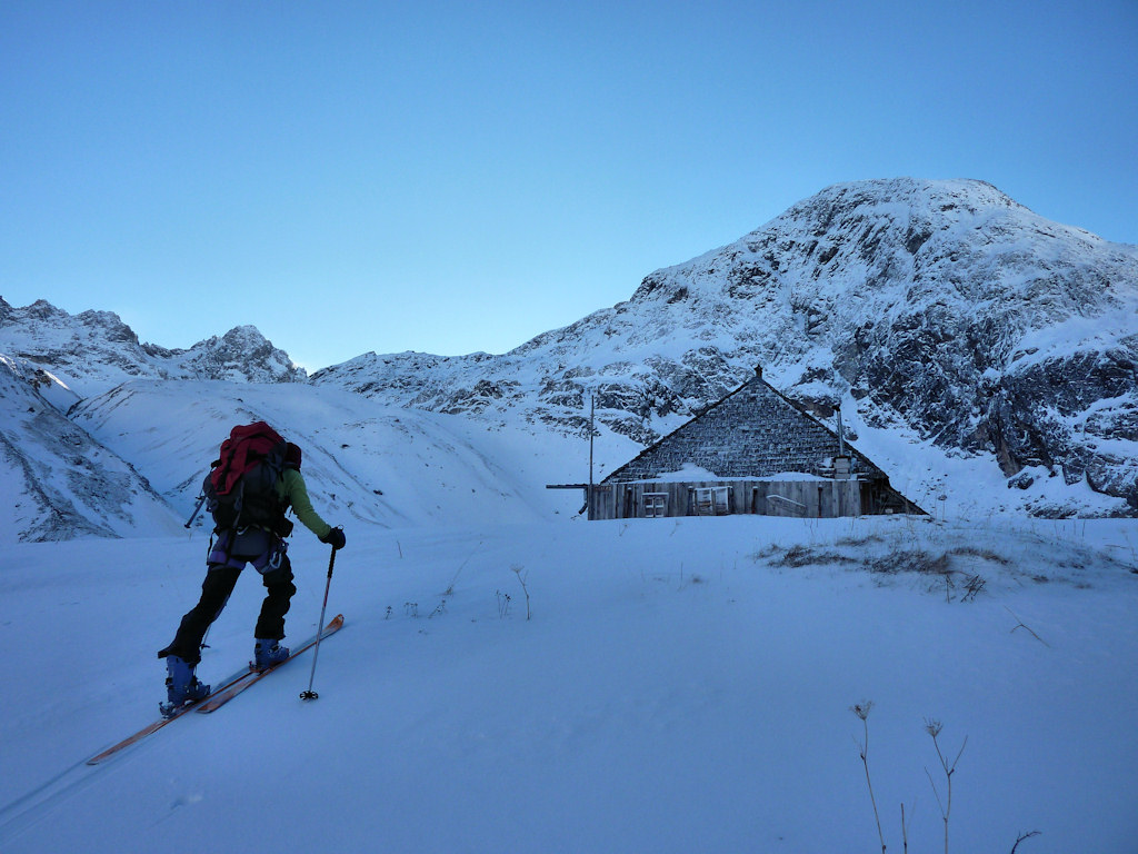 Refuge du Saut (2140 m) : Pas de halte aujourd'hui.