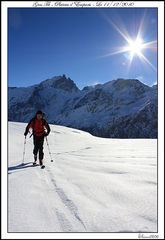 #9 Jp devant la Meije et le Rateau Jp devant la Meije et le Rateau