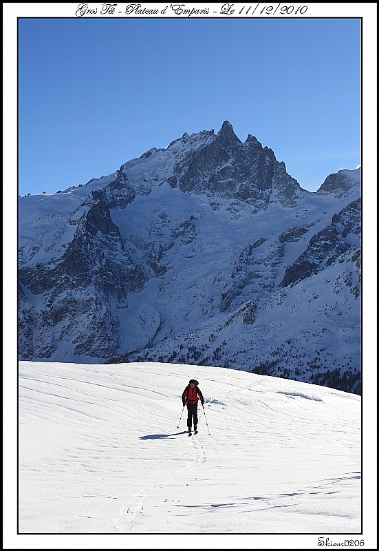 #3 En montant, dos à la Meije. En montant, dos à la Meije.
