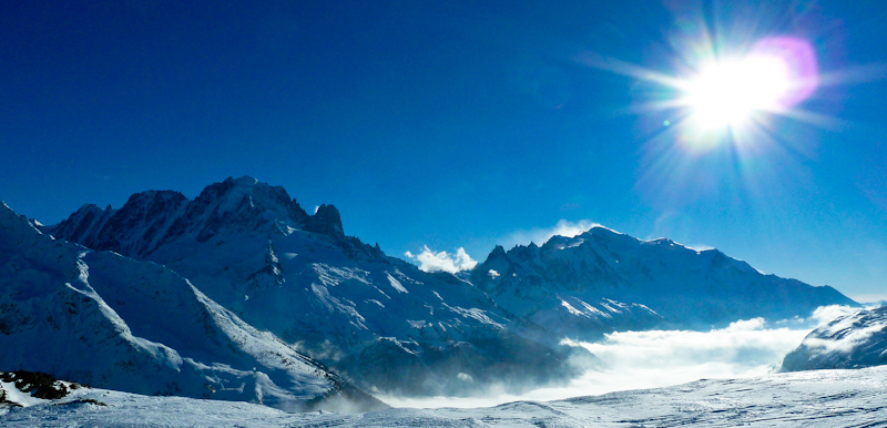 #12 Aiguilette des Posettes : Le massif du Mt Blanc Aiguilette des Posettes : Le massif du Mt Blanc