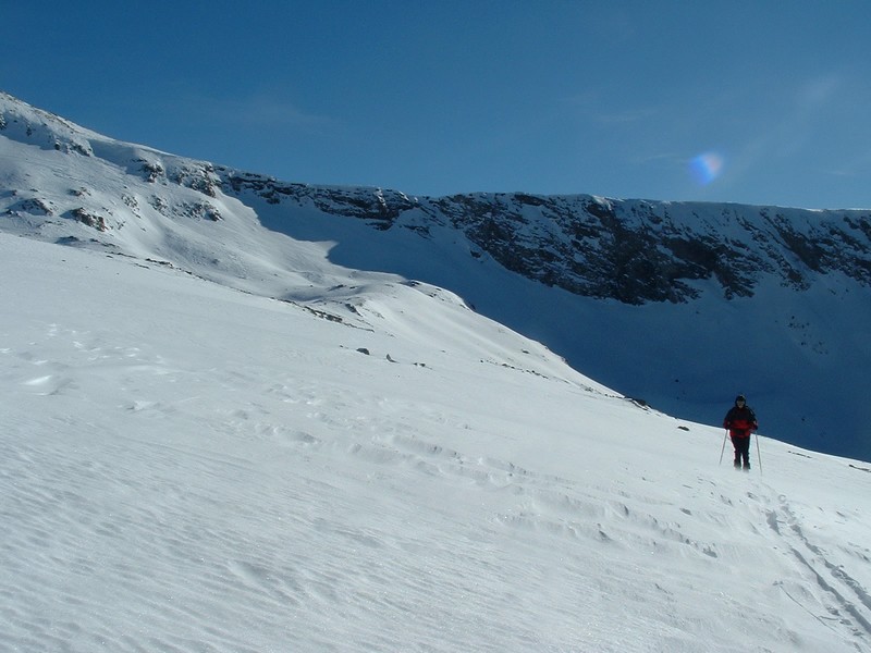 #2 Arriver au sommet : C Arriver au sommet : C'est fini pour aujourd'hui de monter. Le vent nous accueille chaleureusement...