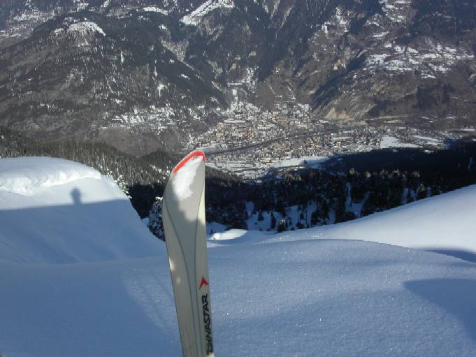 #2 Modane : Vu d Modane : Vu d'ici, avec les trains qui passent sans cesse, c'est comme une belle maquette !