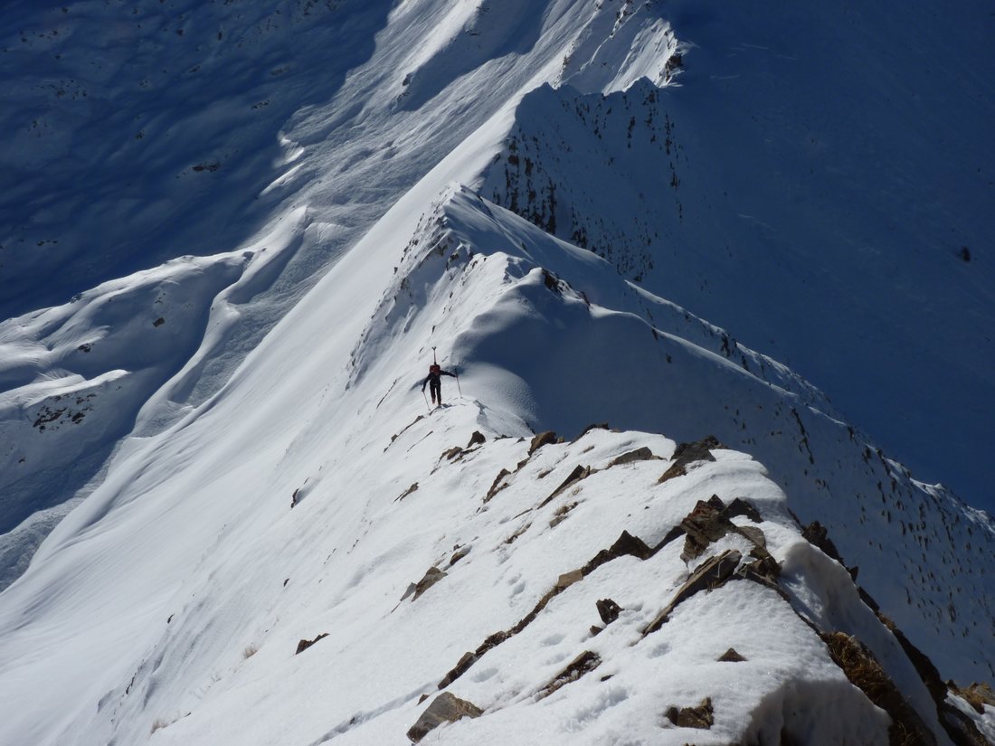 #4 Progression sur l Progression sur l'arête : belle ambiance
