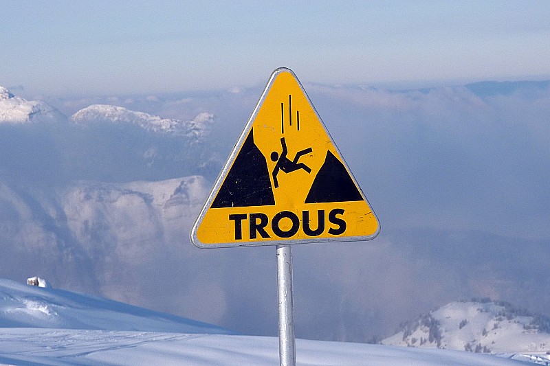 #1 pointe de la Mitraille : Les traditionnels conseils de prudence à Flaine. pointe de la Mitraille : Les traditionnels conseils de prudence à Flaine.