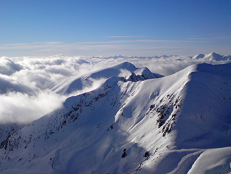 #1 Mer de nuage : Mont Giraud, Tête Rol et Tête de la Tranche Mer de nuage : Mont Giraud, Tête Rol et Tête de la Tranche