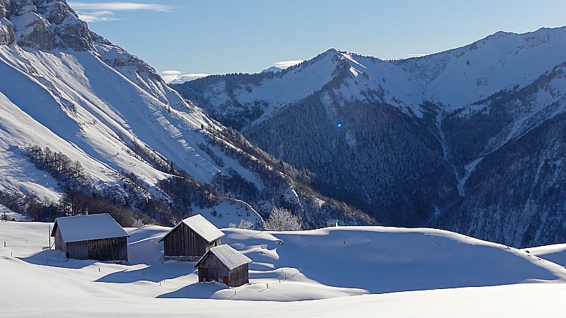 Chalet : sous le plan de la Limace