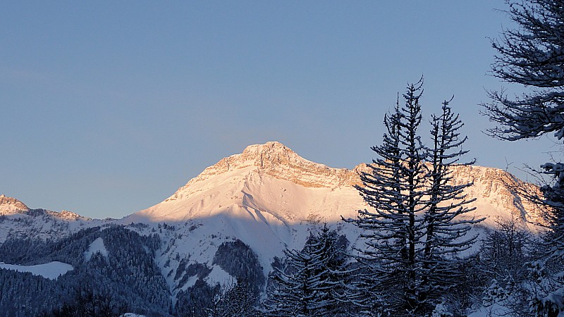 levé de soleil : sur le colombier