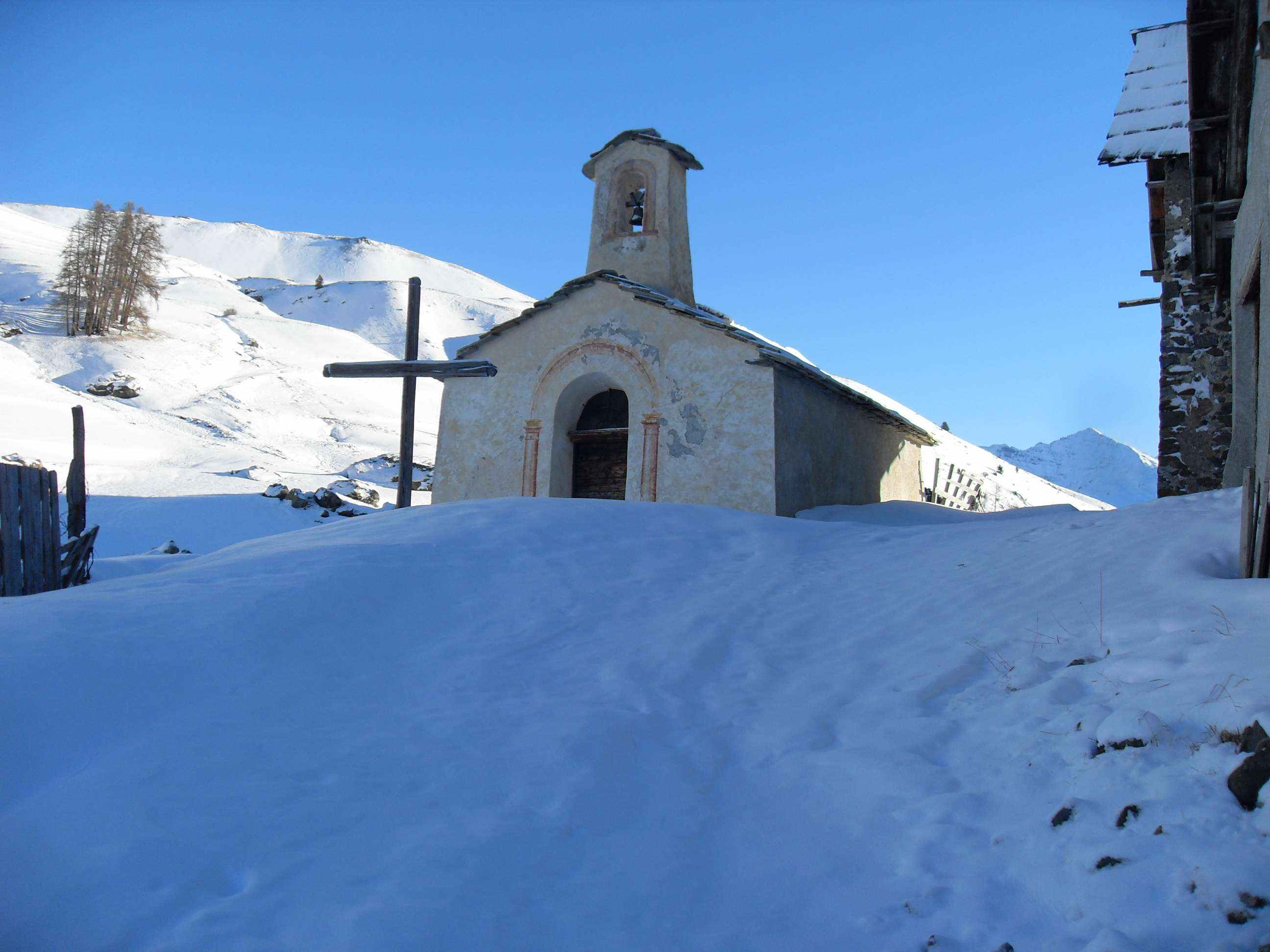 #1 Cime de Saurel : chapelle de la Chau Cime de Saurel : chapelle de la Chau