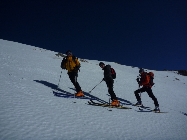 #2 Mont Pétoumier : Marc, Nico et Steph à l Mont Pétoumier : Marc, Nico et Steph à l'attaque de la rando
