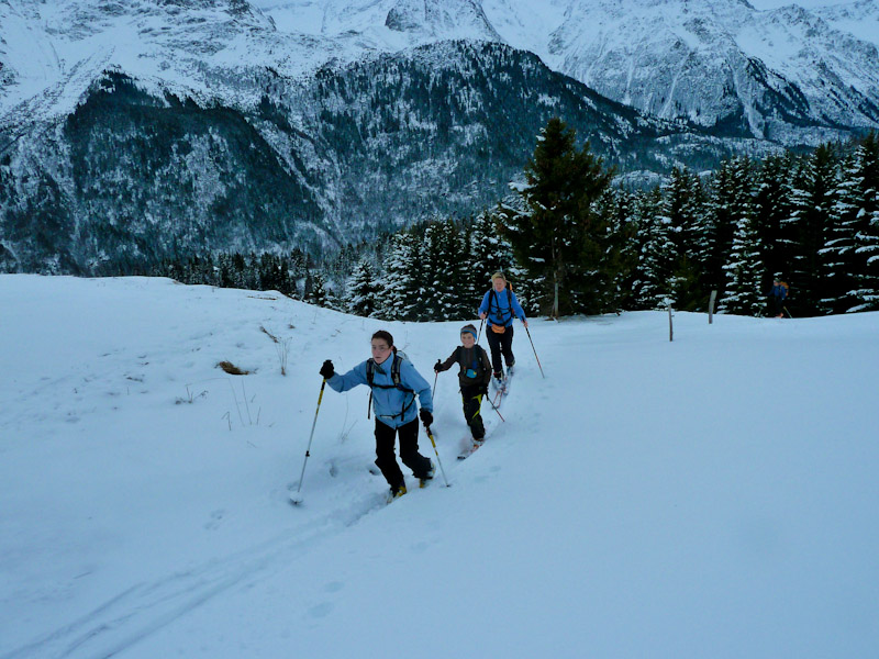 #1 Tête de la Combaz : Montée au dessus de Colombaz Tête de la Combaz : Montée au dessus de Colombaz