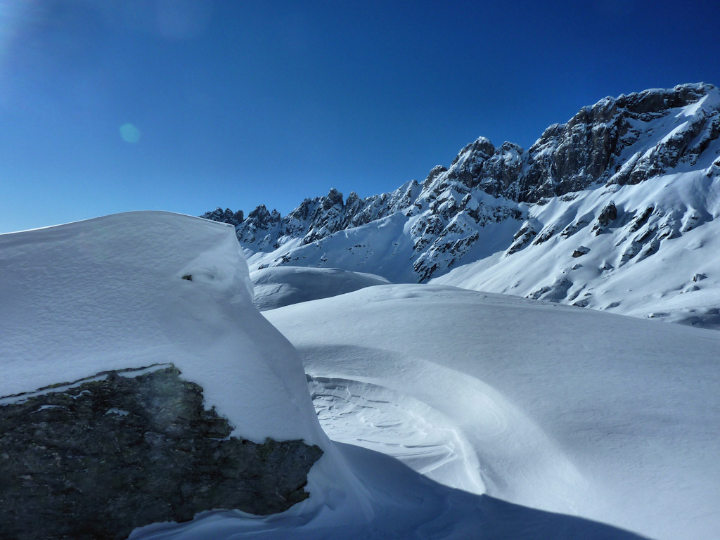 #10 Arêtes de la Grande Parei : En remontant au col de la Charbonnière. Arêtes de la Grande Parei : En remontant au col de la Charbonnière.