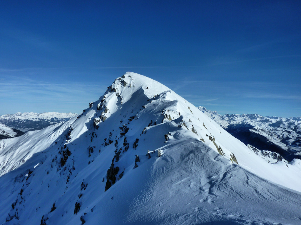 Combe Bronsin (2499 m) : L'arête finale