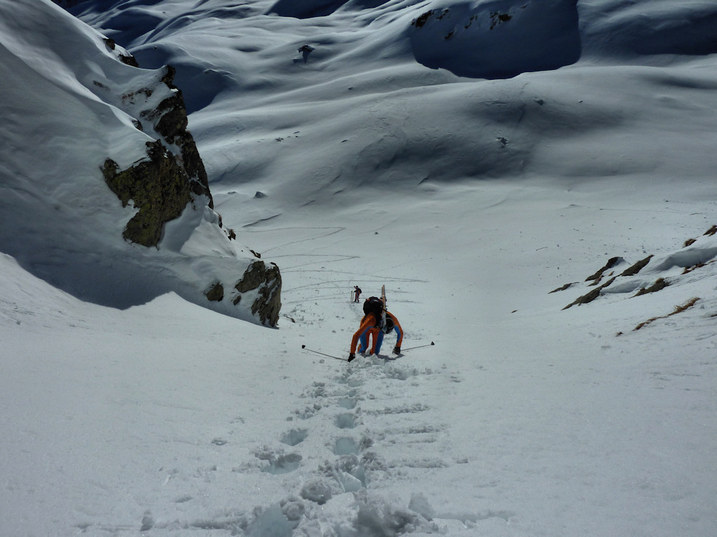 couloir S de colomban : Je ne suis plus seul.