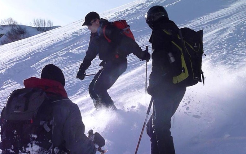 #9 Descente : Christian en pleine évaluation ... Descente : Christian en pleine évaluation ...