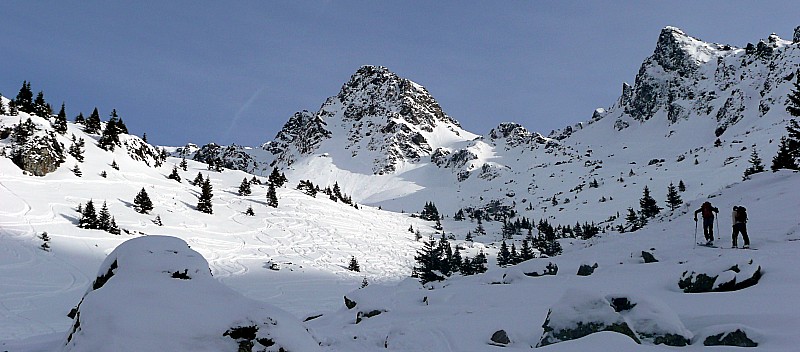 #2 Entrée du vallon du Vénétier : Pour une idée de l Entrée du vallon du Vénétier : Pour une idée de l'enneigement actuel