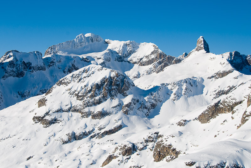 Malédie et Gélas : toujours depuis la Baisse du Basto