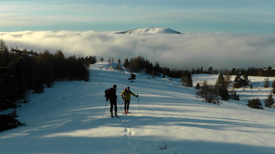 #2 C C'est partit dans une ambiance magique au dessus d'une magnifique mer de nuages, Puy de Rent en A/R plan