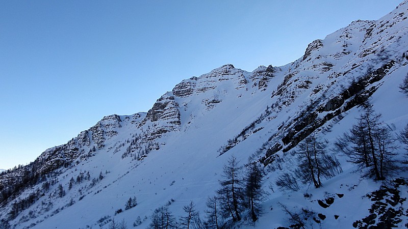 #1 couloir nord : itinéraire de descente couloir nord : itinéraire de descente