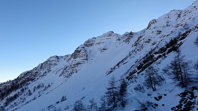 couloir nord : itinéraire de descente