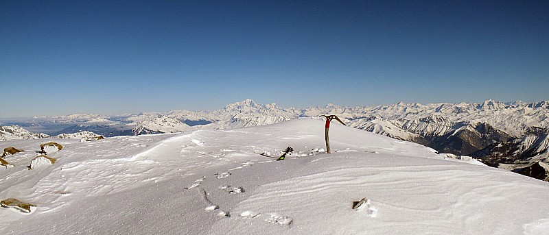 #8 Sommet Etendard : sommet du Pic de l’Etendard 3464m + panorama Sommet Etendard : sommet du Pic de l’Etendard 3464m + panorama