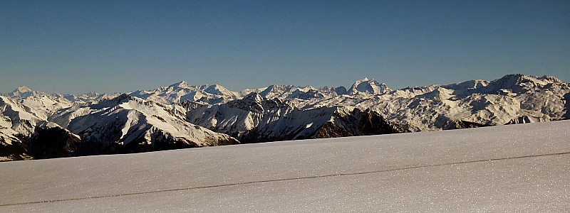 #6 Panorama : visible à la montée avant d’attaquer les grandes pentes… Panorama : visible à la montée avant d’attaquer les grandes pentes…
