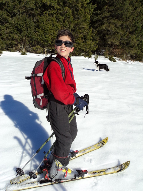 la vedette : reconnue avec brimbelle au pied du hohneck par un fervent de skitour