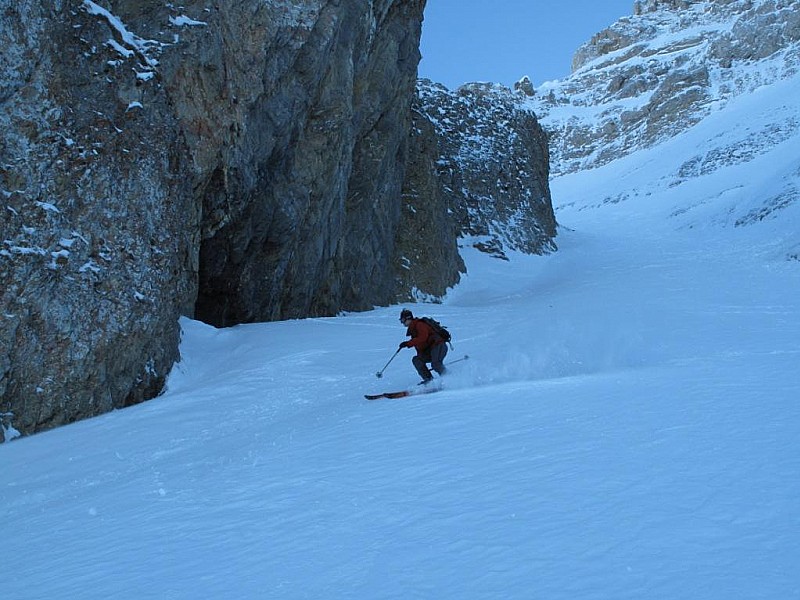#6 Combe de Sotty : Plus de soleil mais une neige bien concervée Combe de Sotty : Plus de soleil mais une neige bien concervée
