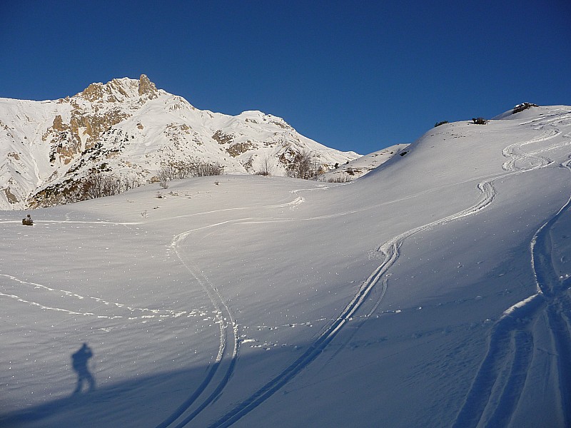 Combe : Objectif tout au fond, ça parait loin...