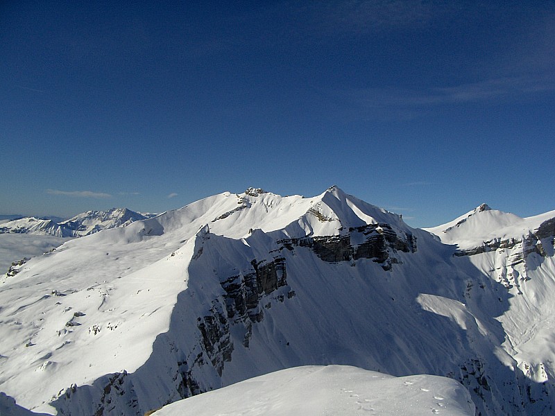 #3 La pousterle : Prouveyrat, Pointe sud et Soleil Boeuf La pousterle : Prouveyrat, Pointe sud et Soleil Boeuf