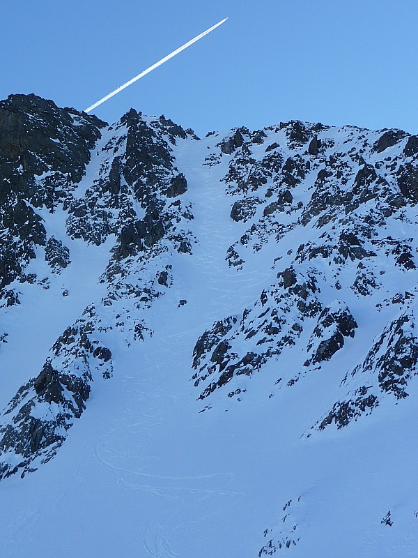 Couloir N : après notre passage