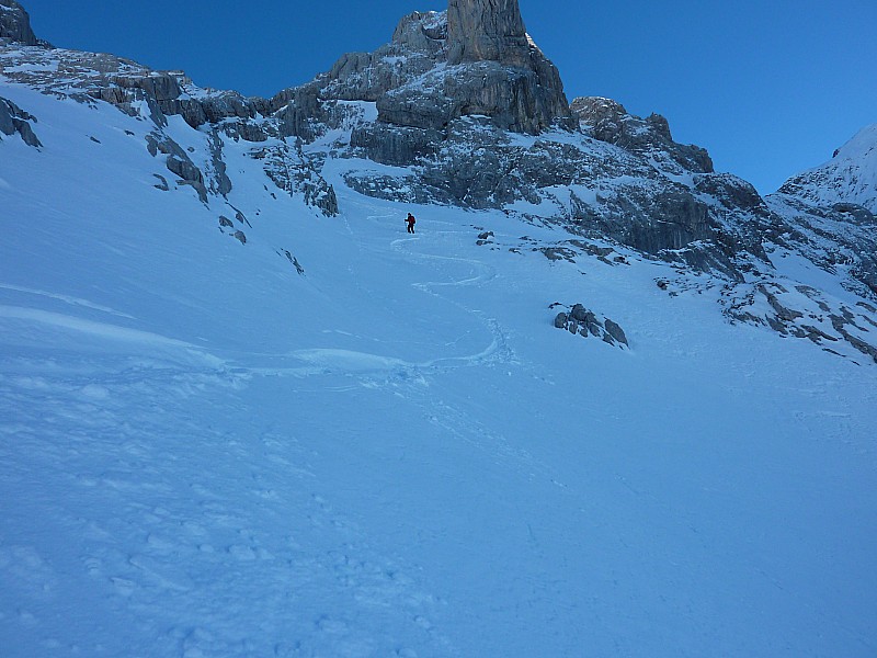 #2 Combe du Charvet : couloir rive droite de la Pite Miaz Combe du Charvet : couloir rive droite de la Pite Miaz