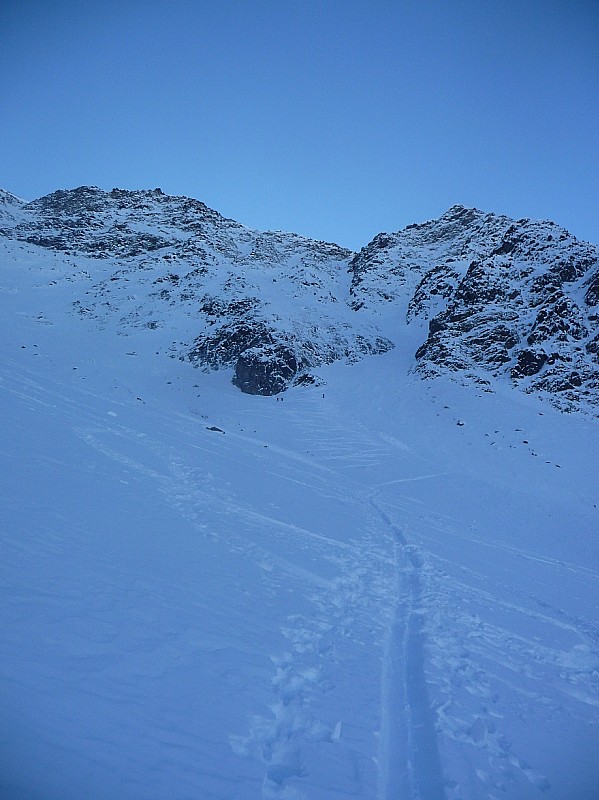 #3 Pointe de Chaborgne : Couloir en vue, droit devant ! Pointe de Chaborgne : Couloir en vue, droit devant !