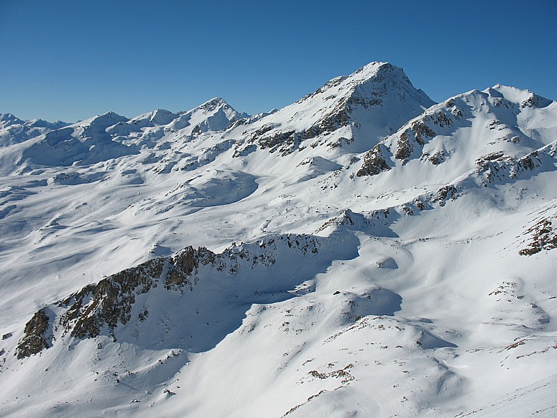 #10 Punta Chaligne : Le Mont Fallère depuis le sommet Punta Chaligne : Le Mont Fallère depuis le sommet