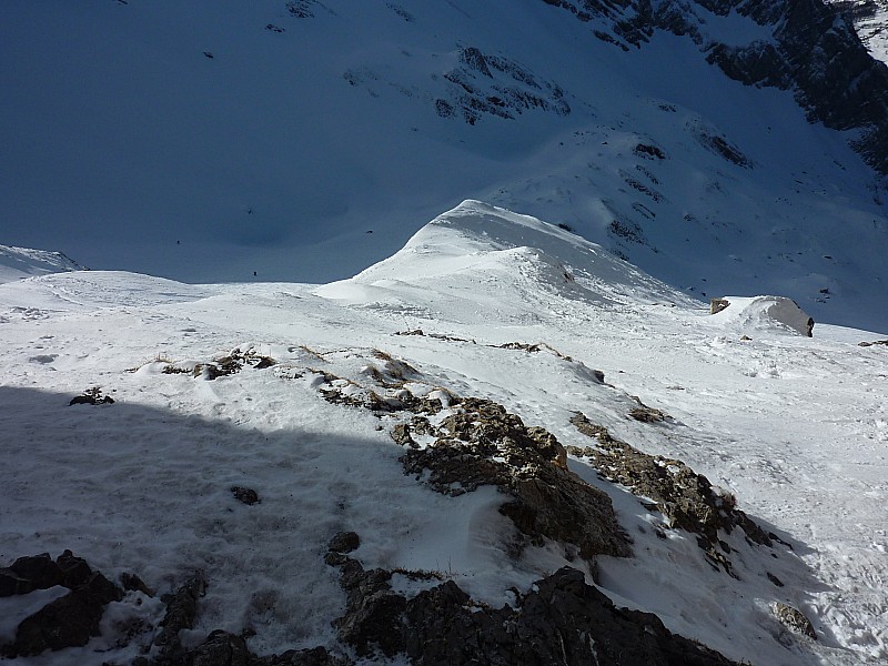 #5 Gd Cret : Sous le Trou de la Mouche: tout bosselé en neige béton Gd Cret : Sous le Trou de la Mouche: tout bosselé en neige béton