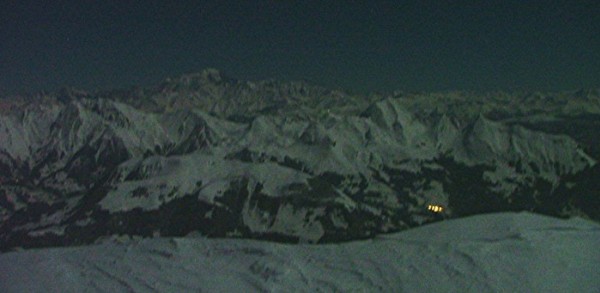 #1 Depuis le sommet : Partie S des Aravis et Mont Blanc Depuis le sommet : Partie S des Aravis et Mont Blanc