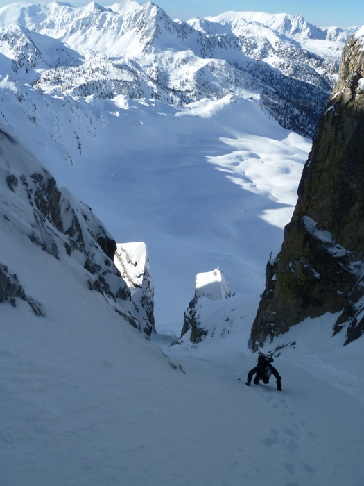 #9 Laurent dans le bas : on voit bien le goulet d Laurent dans le bas : on voit bien le goulet d'attaque en-dessous
