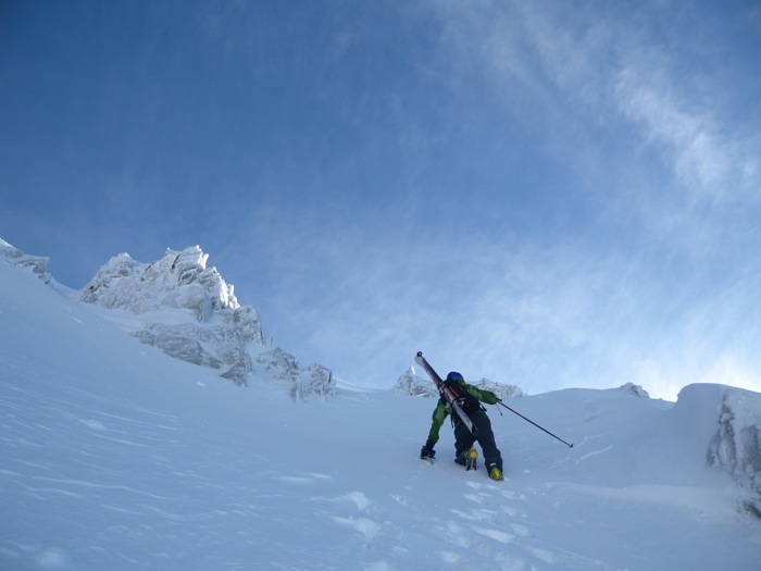 #4 Mieux que le glacier Fenocchio : pour les 10 derniers mètres... faut chausser là Mieux que le glacier Fenocchio : pour les 10 derniers mètres... faut chausser là