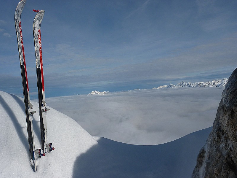Au sommet : Hou les beaux skis