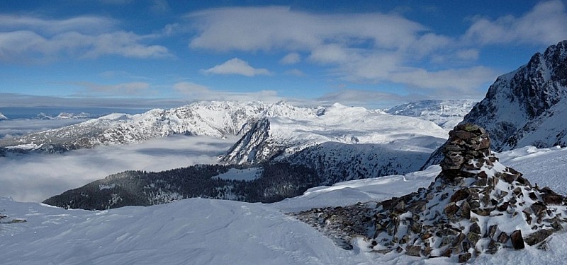 #1 Belledonne : et le Grand Galbert au premier plan. Belledonne : et le Grand Galbert au premier plan.