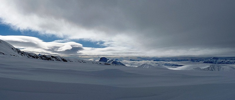 #2 Panorama : depuis le sommet des crêtes. Panorama : depuis le sommet des crêtes.