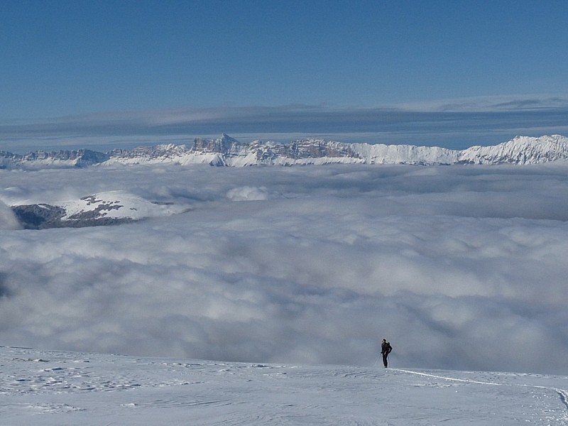 #5 Mer de nuage : avec la barrière est du Vercors Mer de nuage : avec la barrière est du Vercors