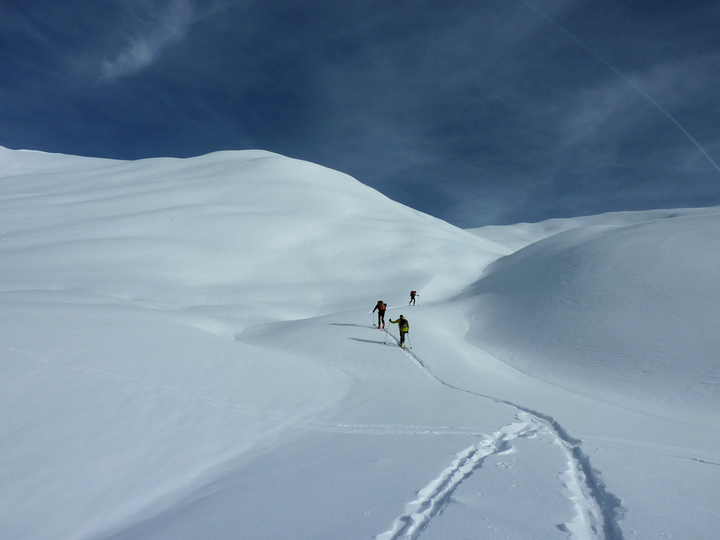 #16 Combe Bénite : A l Combe Bénite : A l'attaque de la 'débonnaire' Combe Sud Ouest.