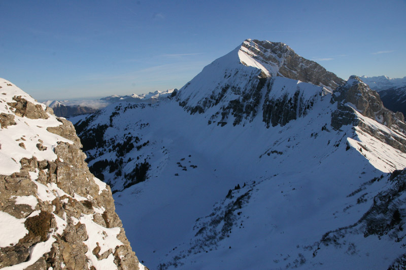 #2 le vallon de Lessy : le col du Sosay et le Jallouvre depuis l le vallon de Lessy : le col du Sosay et le Jallouvre depuis l'Aiguille Verte