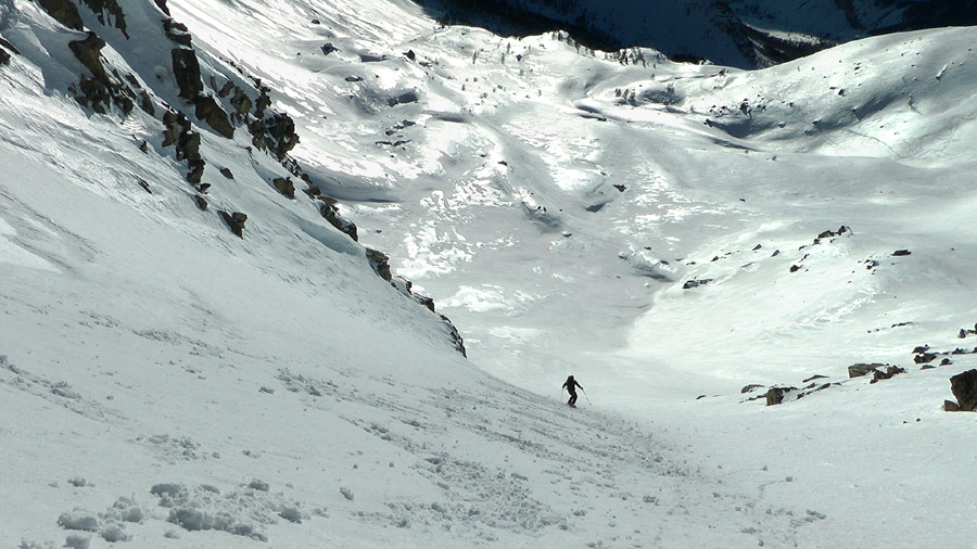 Patrick dans le bas du couloir