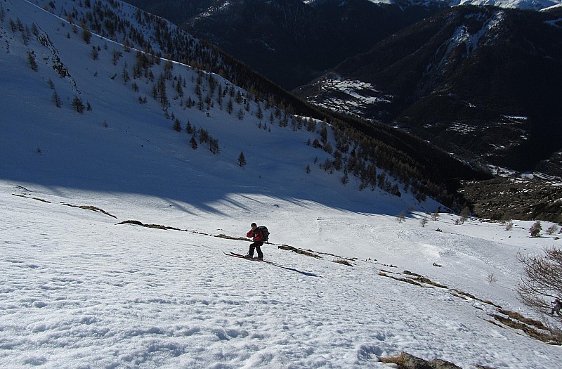#3 Vallon du Bourguet : Bon passage raide Vallon du Bourguet : Bon passage raide
